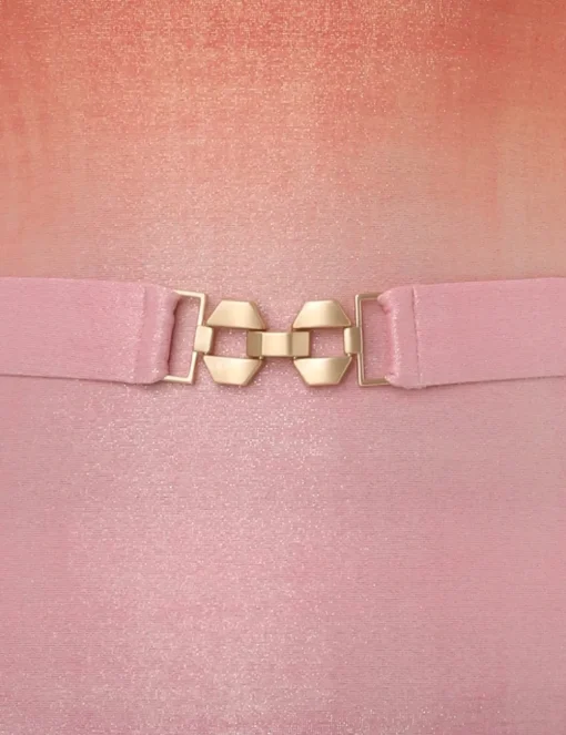 Golden Metallic Bandeau 1PC