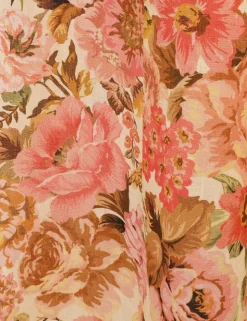 Golden Plunge Maxi Dress