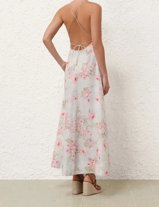 Halliday A-line Maxi Dress