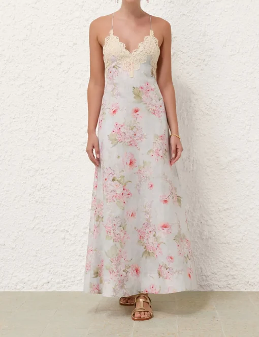 Halliday A-line Maxi Dress