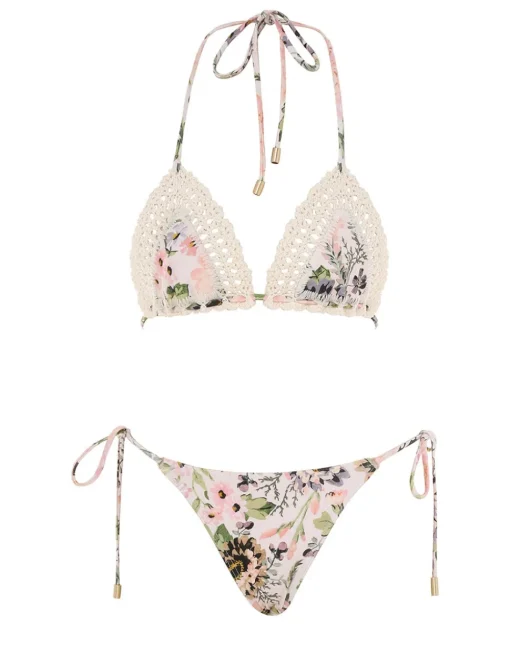 Halliday Crochet Tri Bikini