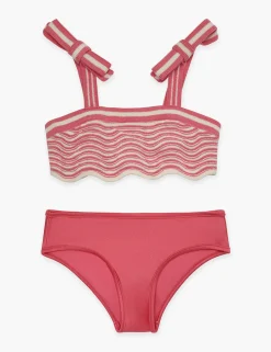 Halliday Crochet Wave Bikini