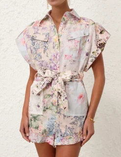 Halliday Cuffed Playsuit