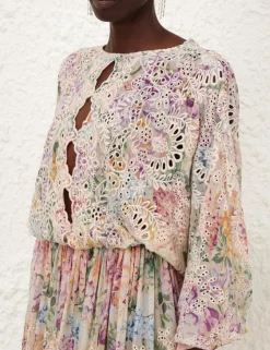 Halliday Embroidered Dress
