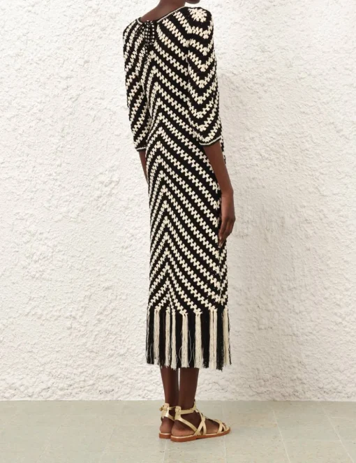 Halliday Hand Crochet Dress