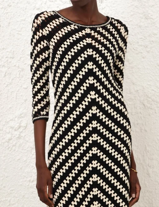 Halliday Hand Crochet Dress