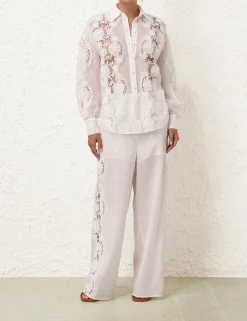 Halliday Lace Flower Pant