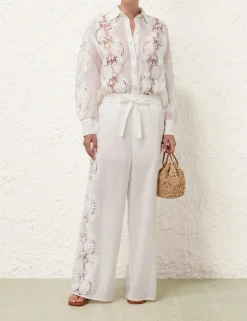 Halliday Lace Flower Pant