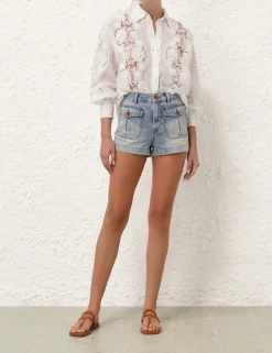 Halliday Lace Flower Pant