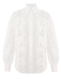 Halliday Lace Flower Shirt