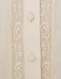 Halliday Lace Trim Shirt