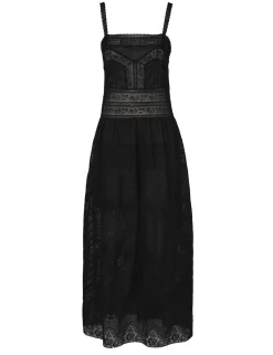 Halliday Lace Trim Slip Dress