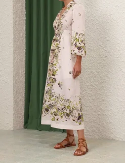 Halliday Plunge Midi Dress