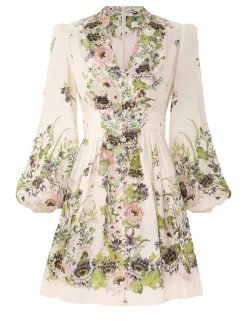 Halliday Plunge Mini Dress