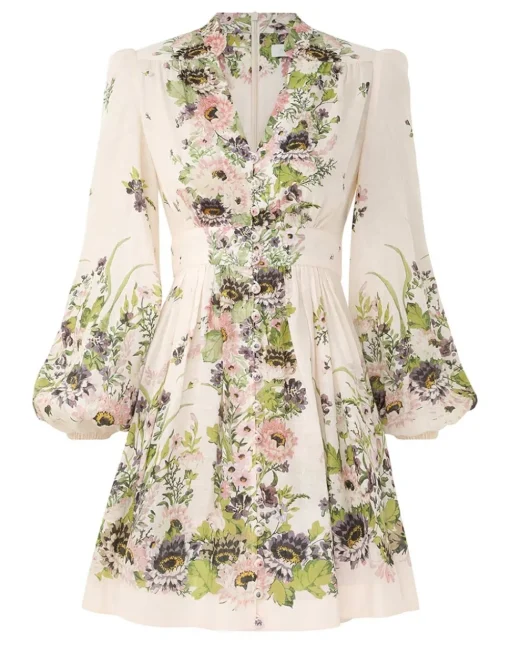 Halliday Plunge Mini Dress