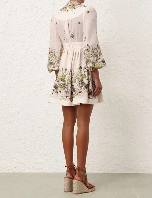 Halliday Plunge Mini Dress