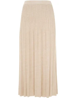 Halliday Rib Midi Skirt