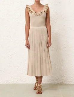 Halliday Rib Midi Skirt