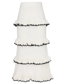 Halliday Scallop Frill Skirt