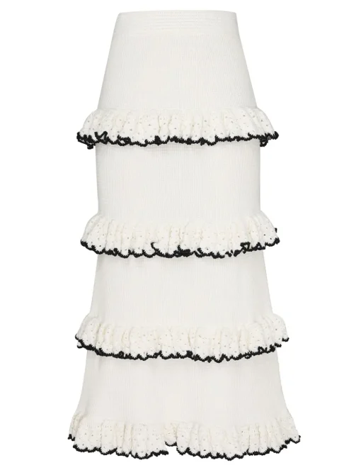 Halliday Scallop Frill Skirt