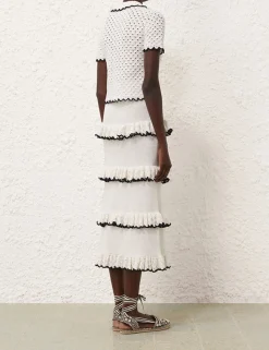 Halliday Scallop Frill Skirt