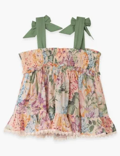 Halliday Shirred Top