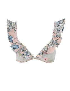 Halliday Spliced Frill Bra