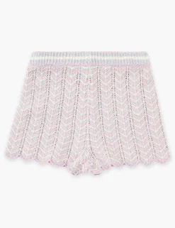 Halliday Textured Knit Shorts