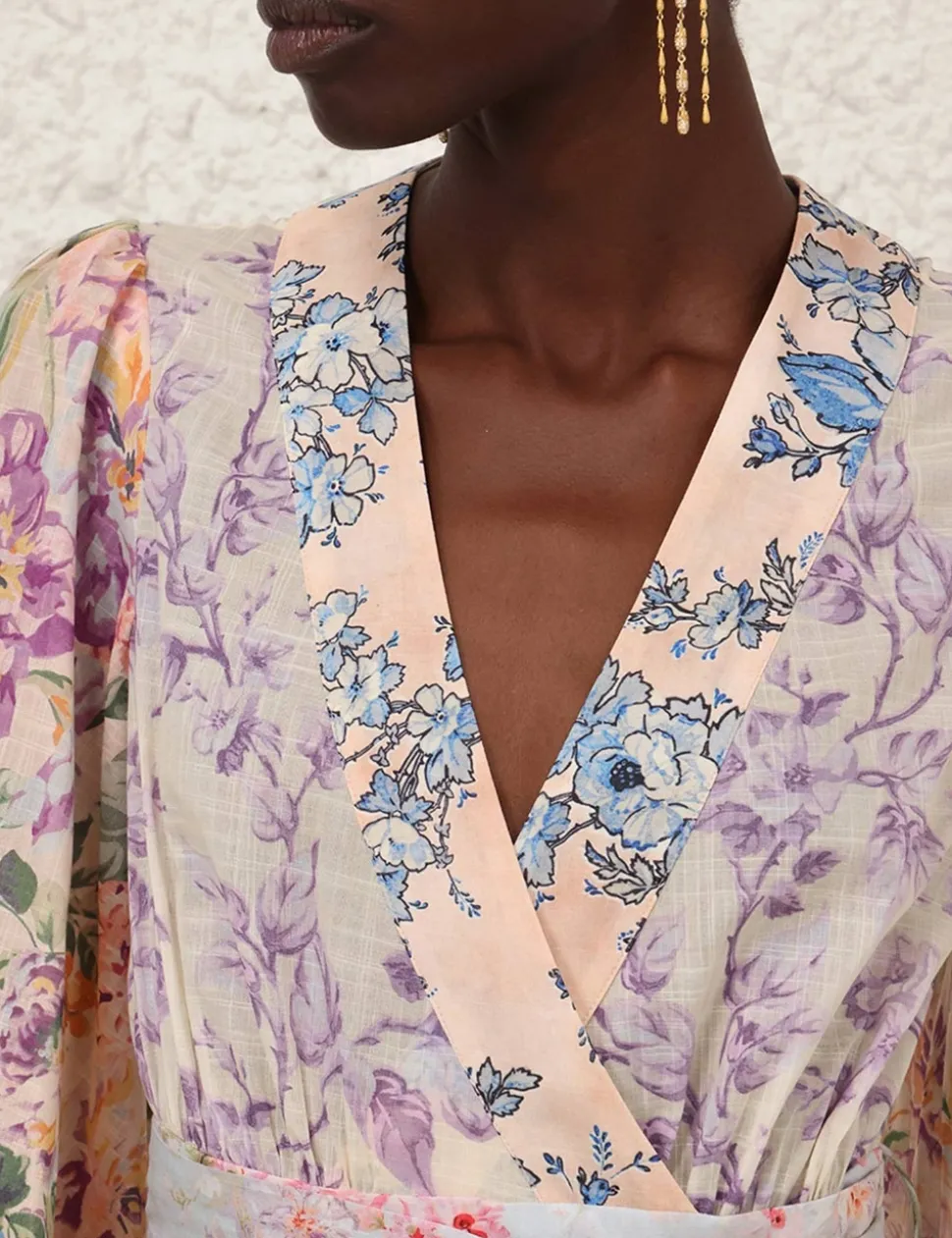 Halliday Tiered Midi Dress