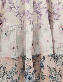 Halliday Tiered Midi Dress