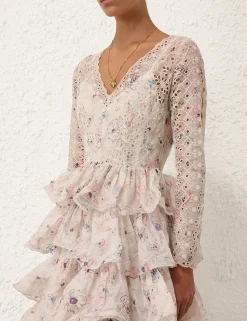 Halliday Tiered Ruffle Gown