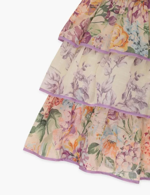 Halliday Tiered Shirred Dress