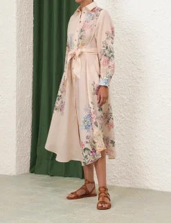 Halliday Tucked Shirt Dress