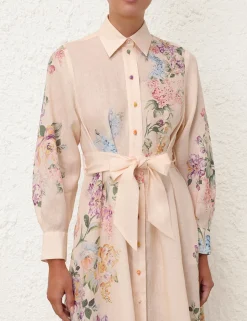 Halliday Tucked Shirt Dress