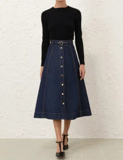 Illustration A Line Skirt