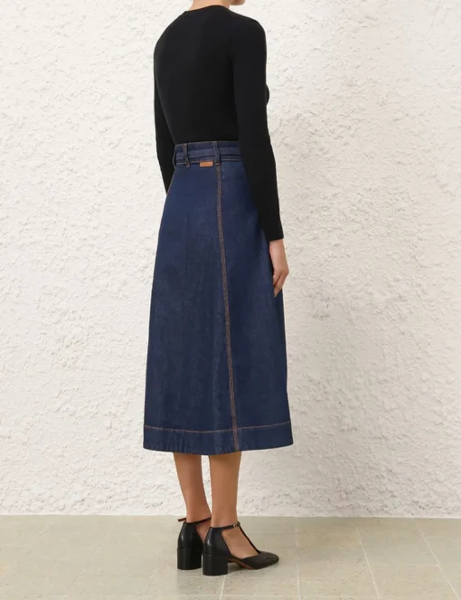 Illustration A Line Skirt