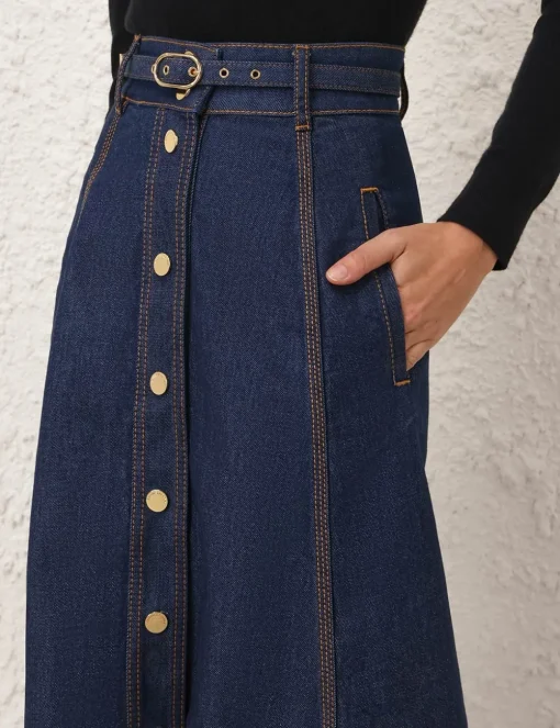Illustration A Line Skirt