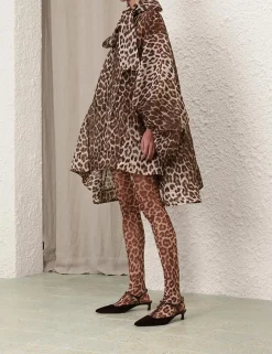 Illustration Billow Mini Dress
