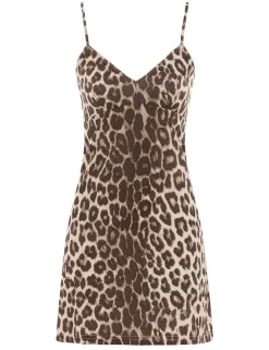 Illustration Billow Mini Dress