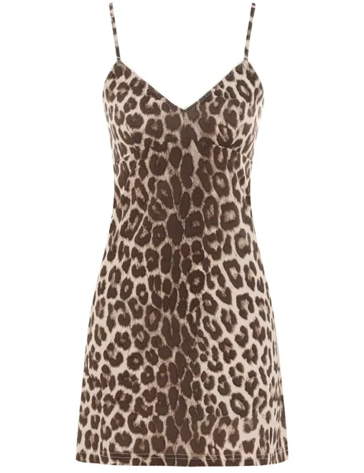 Illustration Billow Mini Dress