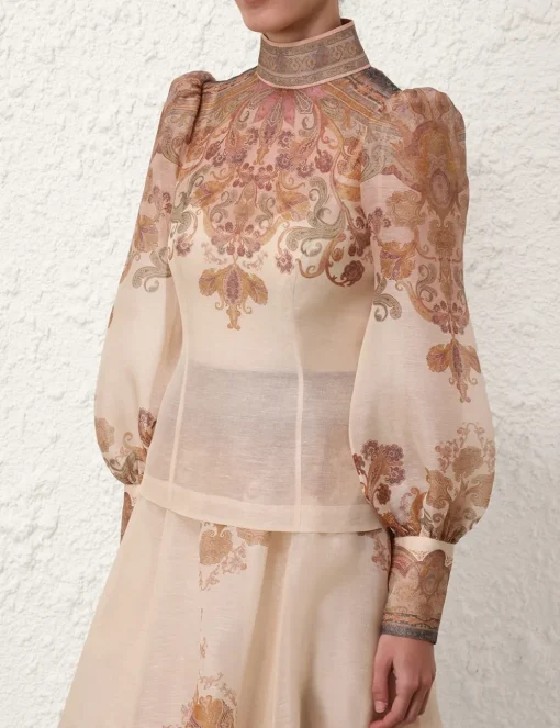 Illustration Bodice Top