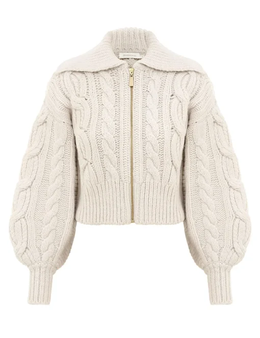 Illustration Cable Cardigan