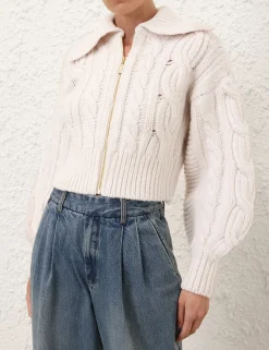 Illustration Cable Cardigan