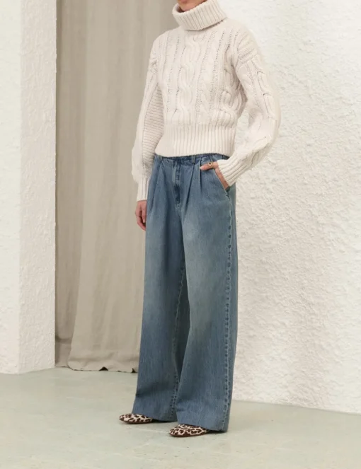 Illustration Cable Sweater