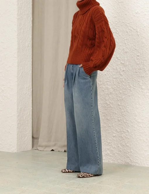 Illustration Cable Sweater
