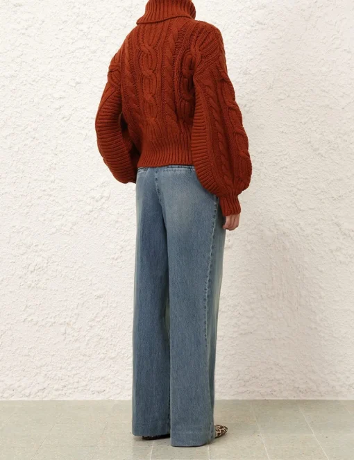 Illustration Cable Sweater