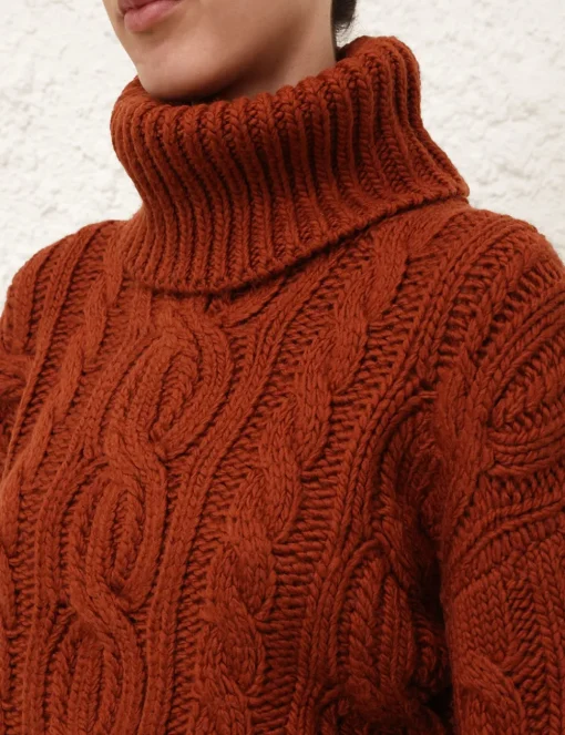 Illustration Cable Sweater
