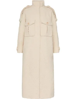 Illustration Chevron Coat
