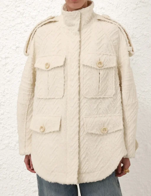 Illustration Chevron Jacket