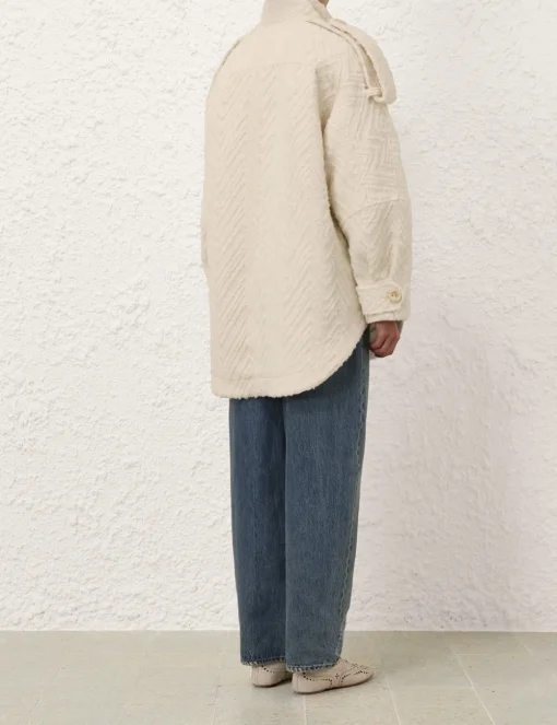 Illustration Chevron Jacket